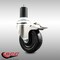 Service Caster 4 Inch 316SS Soft Rubber Swivel 1-1/2 Inch Expanding Stem Caster Lock Brake SCC SCC-SS316TTLEX20S414-SRS-112 - alternate 2